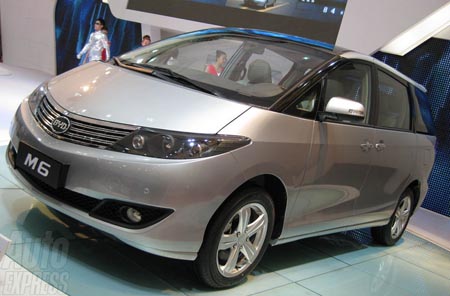 Shanzhai cars glitter at the 2009 Shanghai auto show